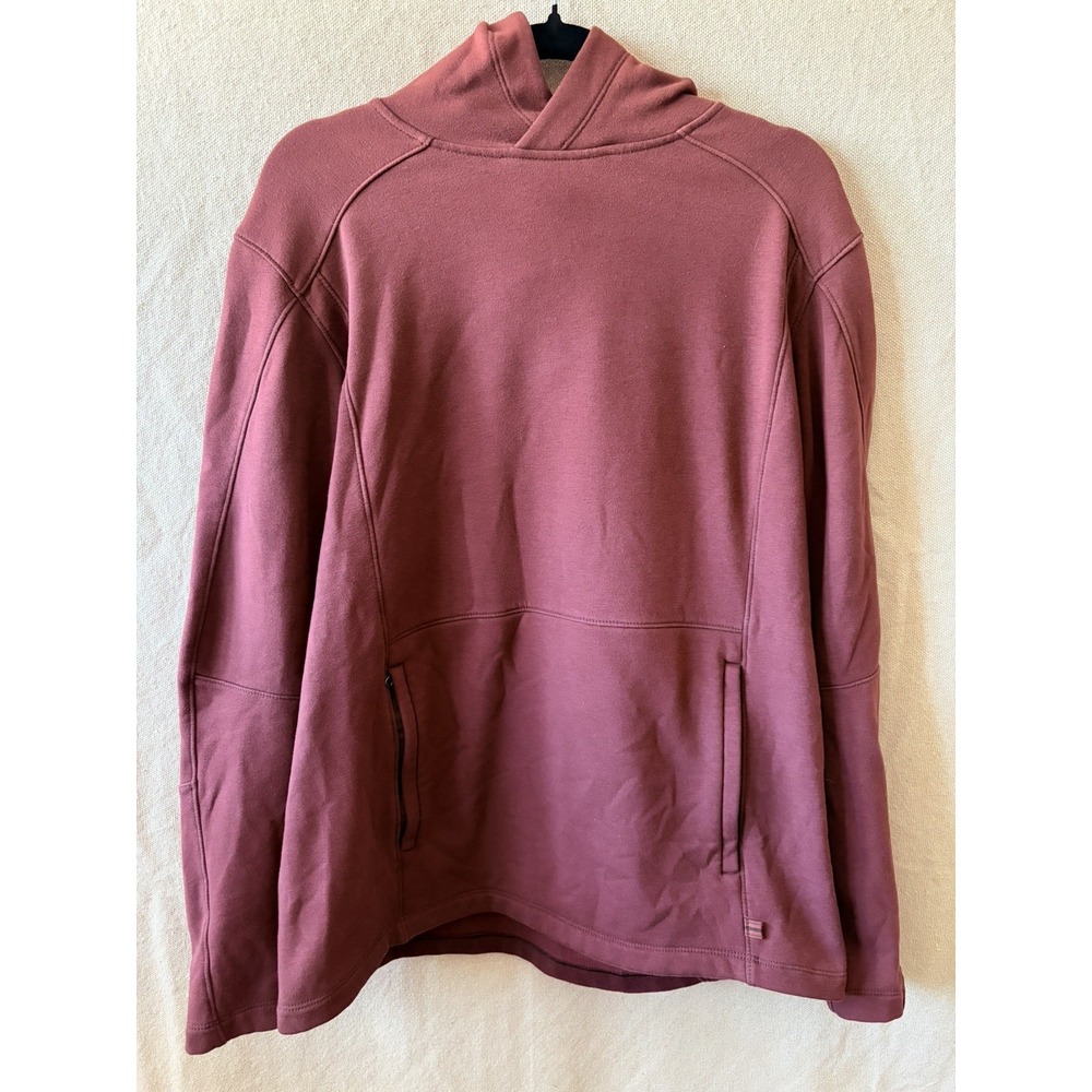 Kuhl Spekter Sweatshirt Hoodie Mens Size Medium Rust Brown Pullover Hoody